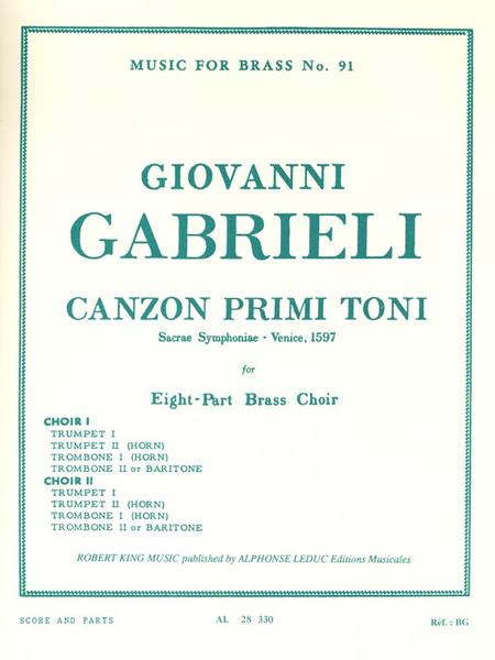 Canzon Primi Toni - Brass Octet