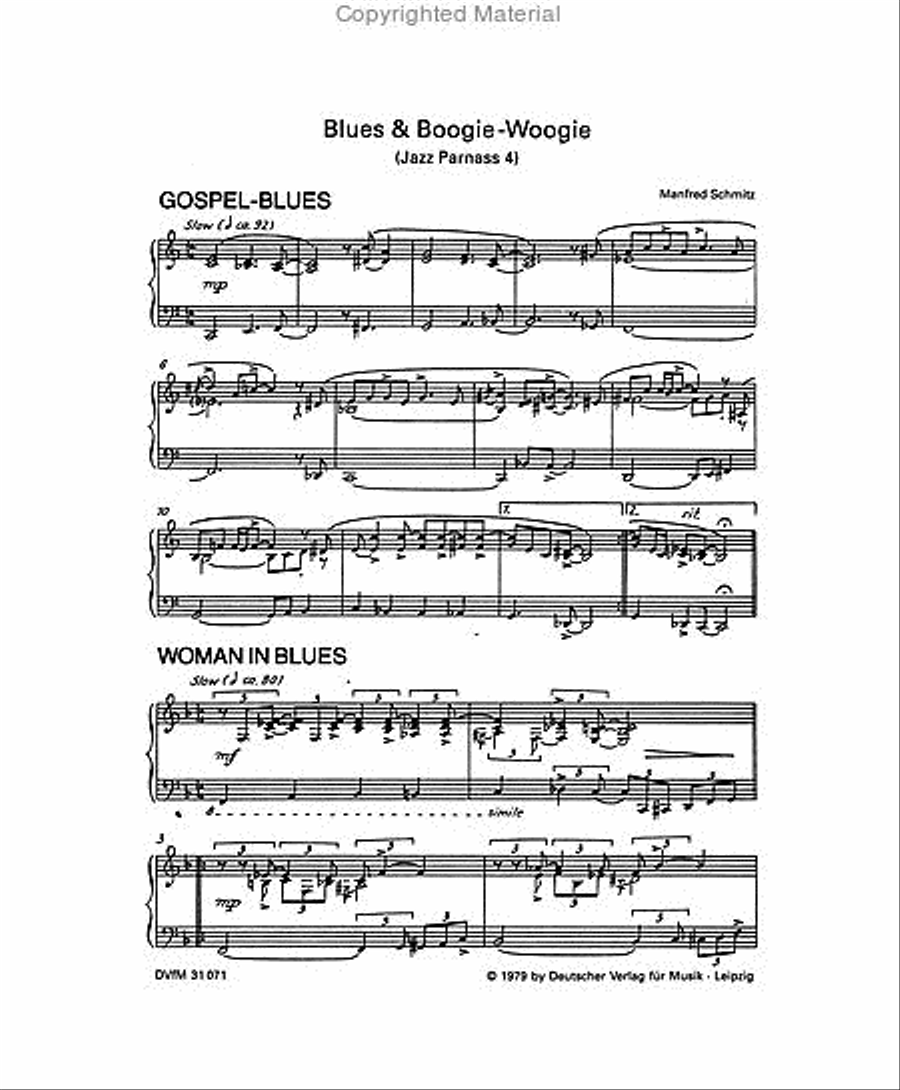 Blues & Boogie-Woogie Piano Piano Solo scores gallery preview page 2
