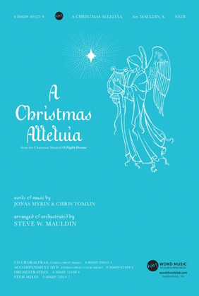 Book cover for A Christmas Alleluia - Anthem
