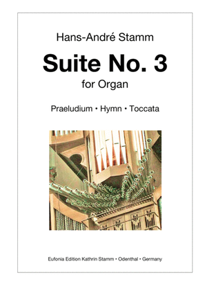 Book cover for Suite No. 3 for organ