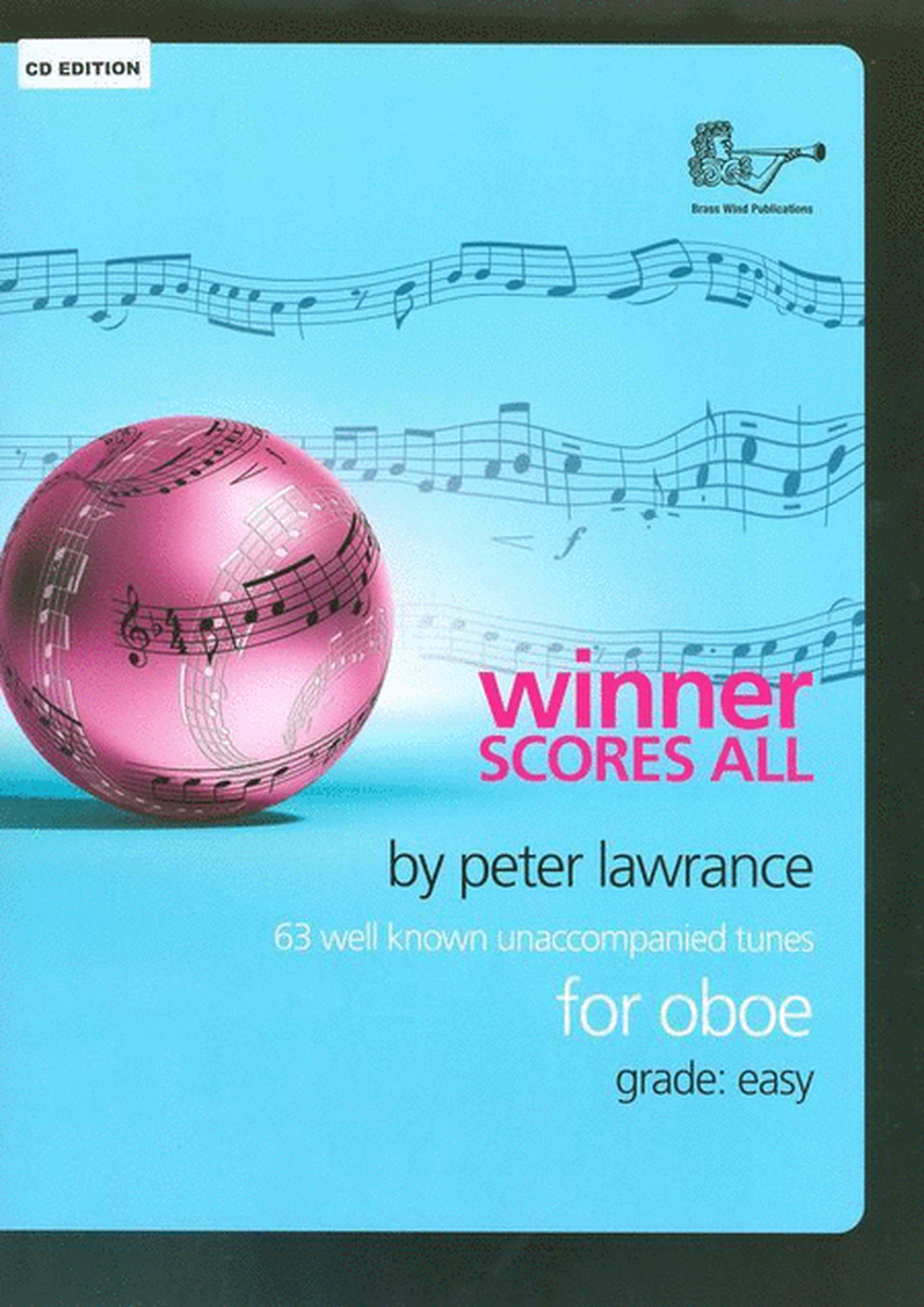 Winner Scores All For Oboe Book/CD