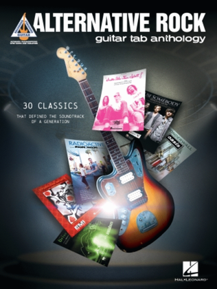 Book cover for Alternative Rock Guitar Tab Anthology