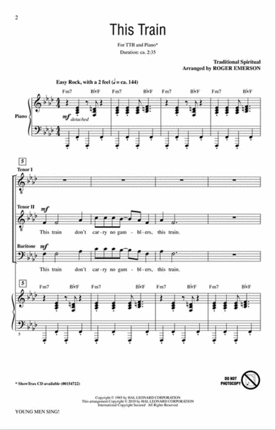 Young Men Sing! Young Men Sing! TTB scores gallery preview page 2