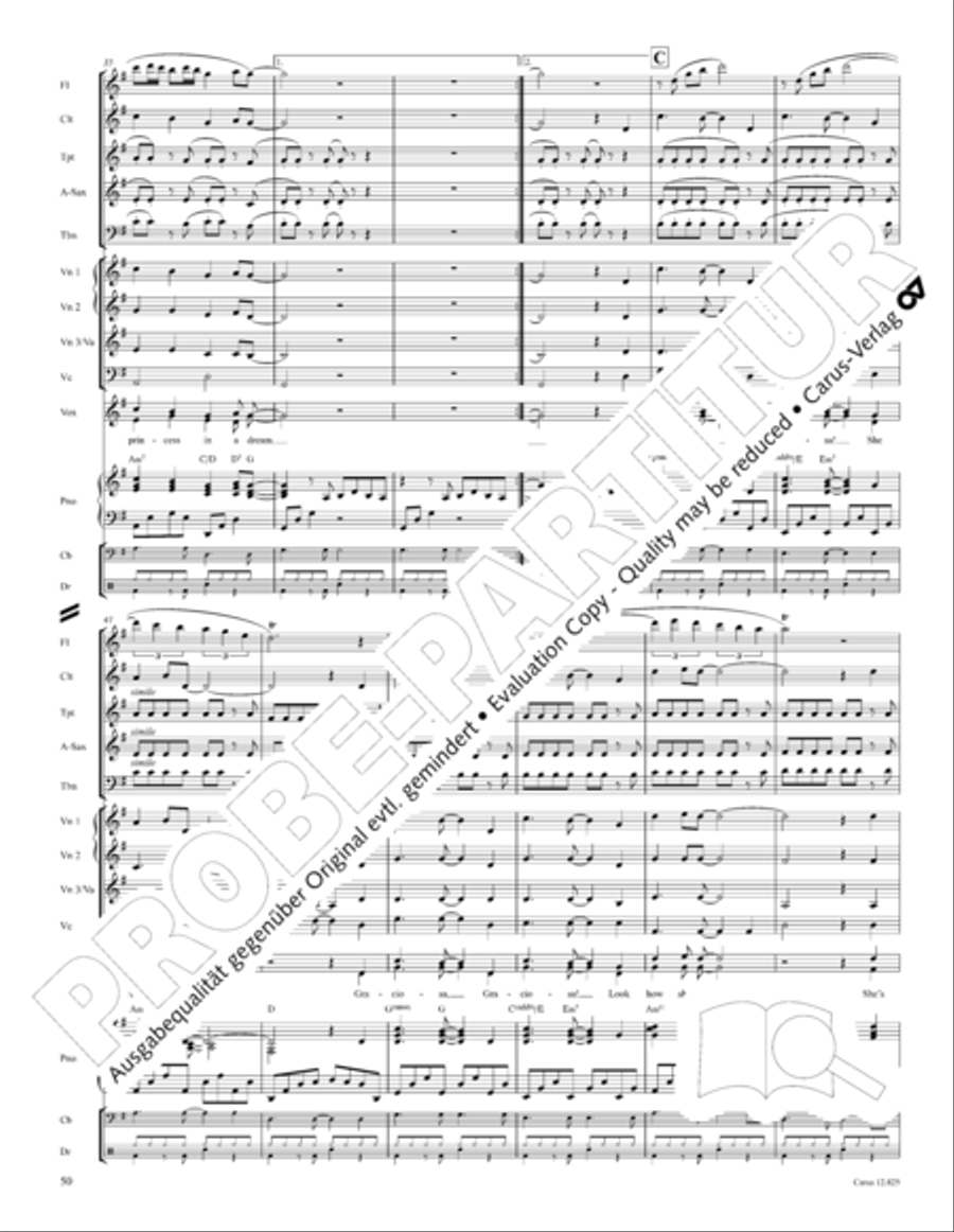 Circus Allegro Circus Allegro Choir scores gallery preview page 51