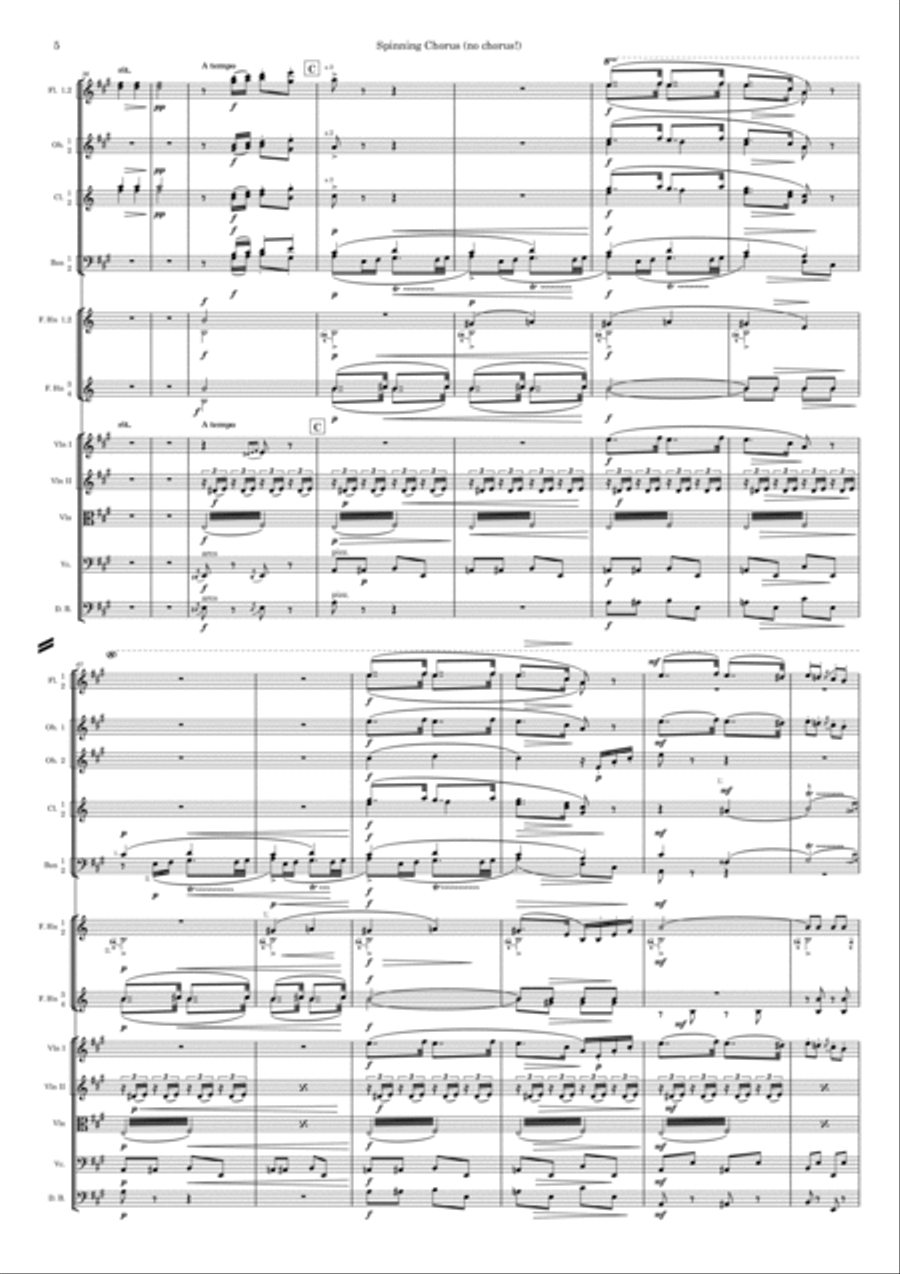 The Spinning Chorus (from the Opera 