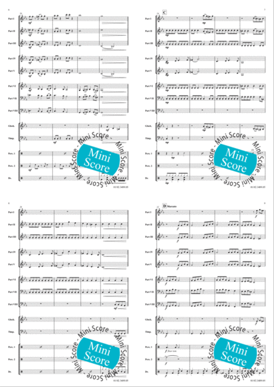 Welcome to Halloween Fanfare Band scores gallery preview page 4