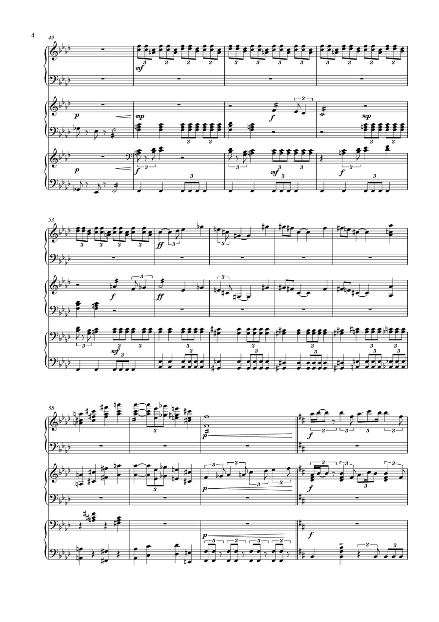 This Is Berk This Is Berk Percussion Ensemble scores gallery preview page 4