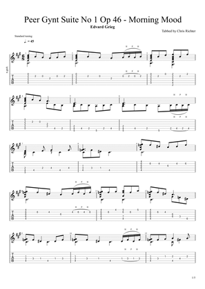Peer Gynt - Suite No. 1, Op. 46 - I. Morning Mood (Edvard Grieg)