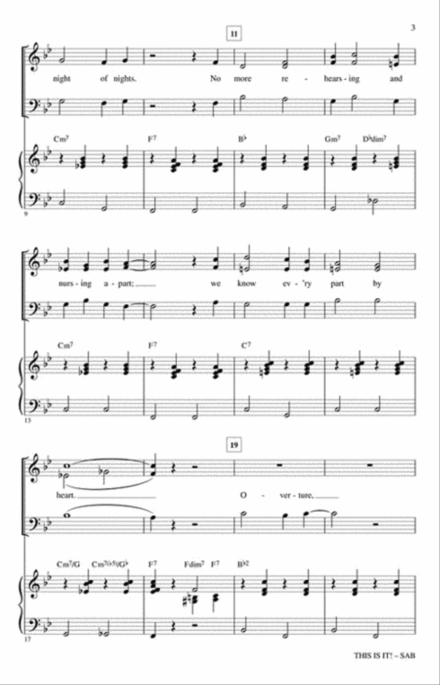 This Is It! 3-Part scores gallery preview page 3