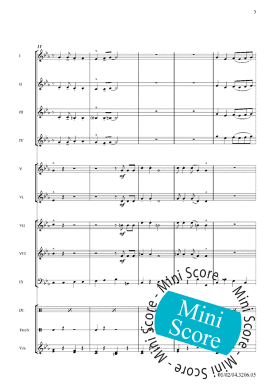 Sing, Sing, Sing Sing, Sing, Sing Brass Band scores gallery preview page 7