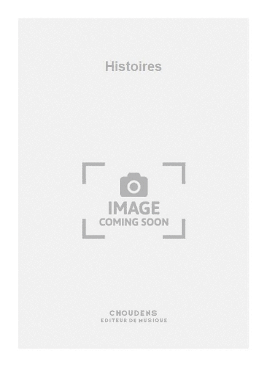 Histoires Piano Solo scores gallery preview page 1