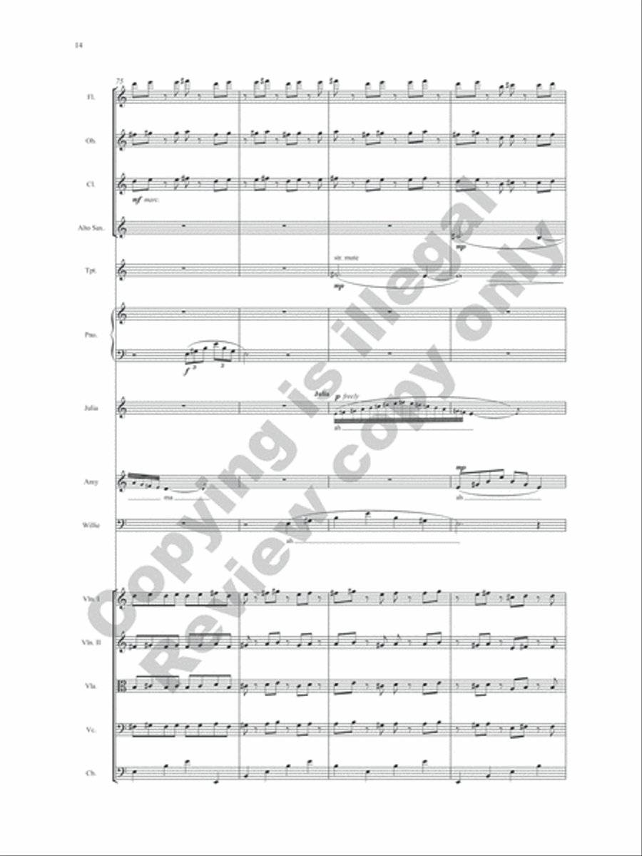 Choir Practice (Study Score) Choir scores gallery preview page 19