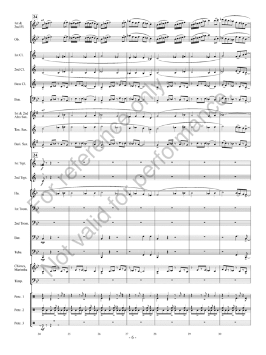 Crush Concert Band scores gallery preview page 7