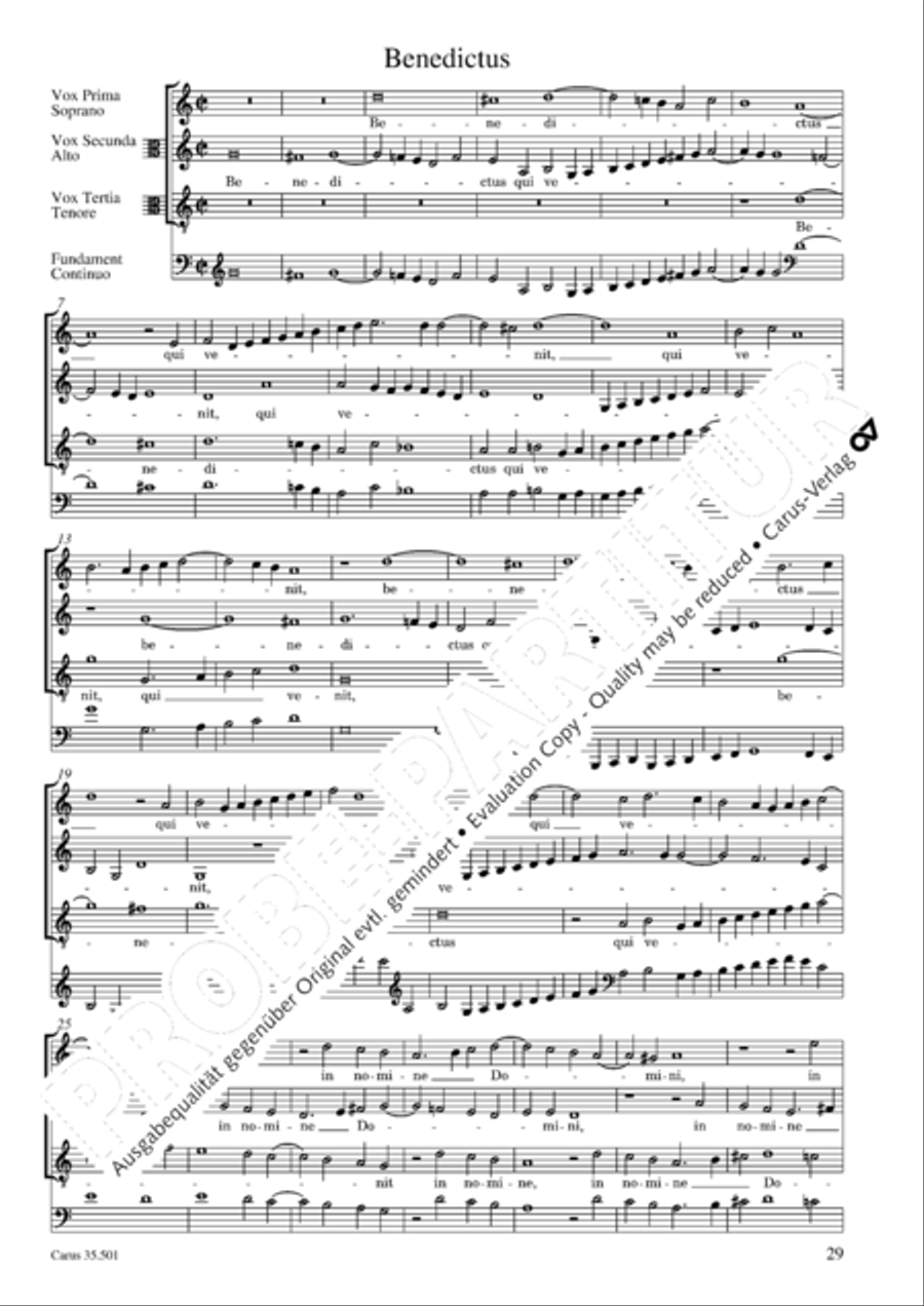 Palestrina: Masses and individual movements Score scores gallery preview page 44