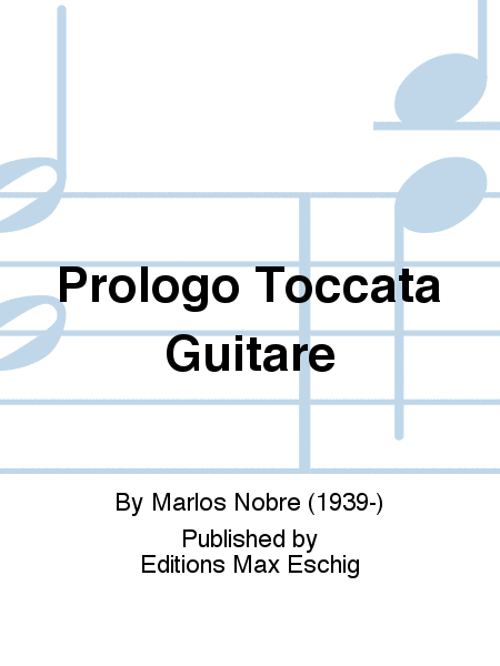 Prologo Toccata Guitare