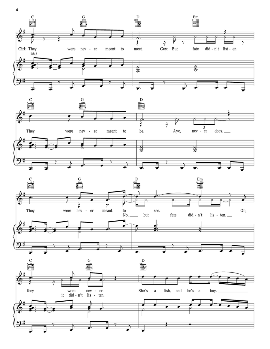Moonquake Lake Guitar scores gallery preview page 4
