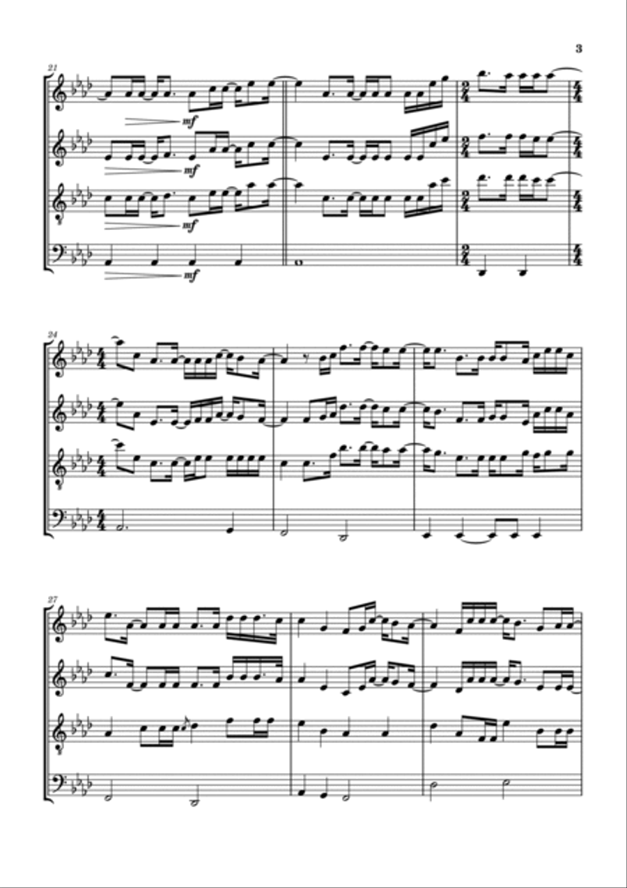 Goodness Of God Goodness Of God Woodwind Quartet scores gallery preview page 4