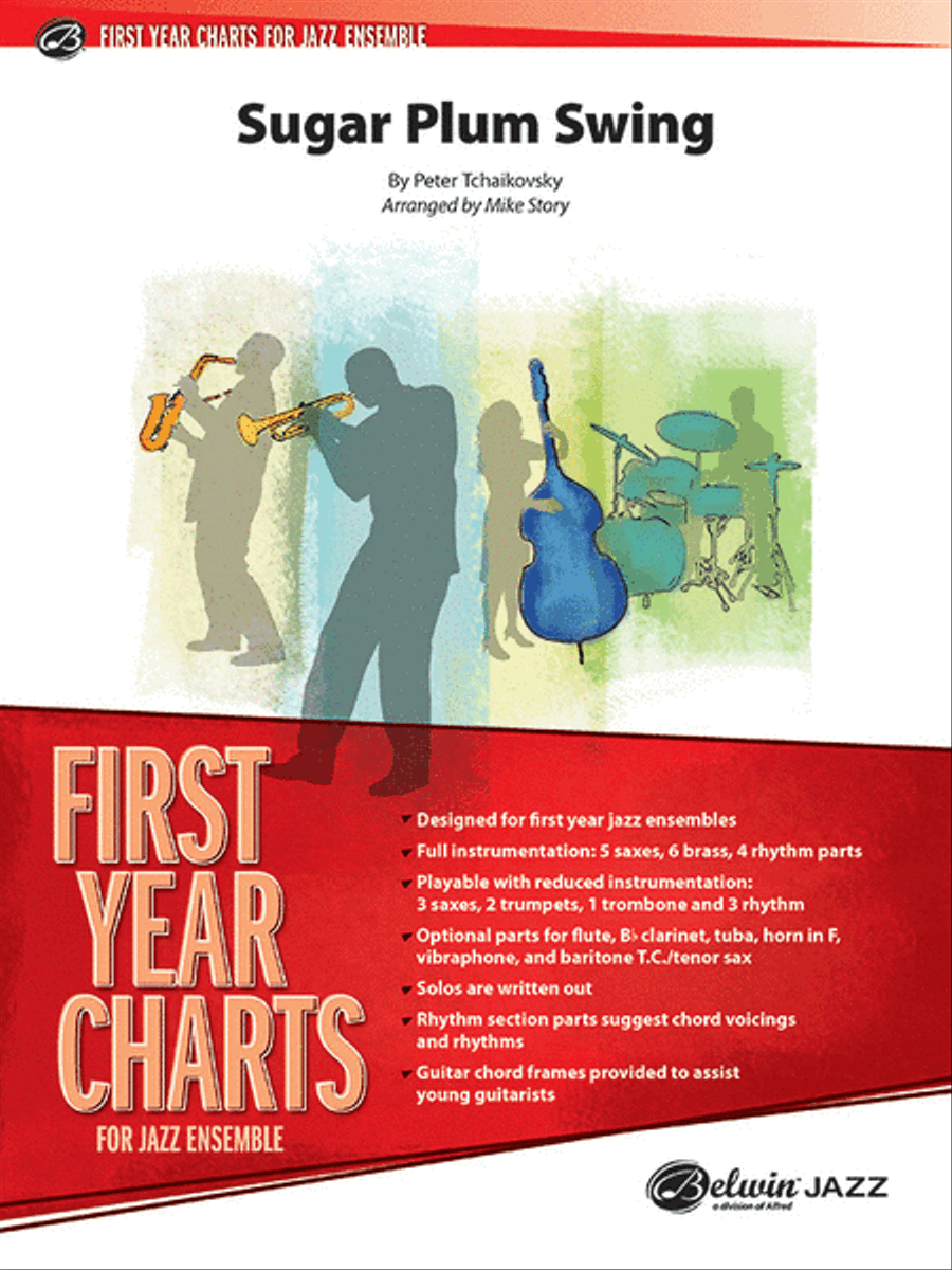 Sugar Plum Swing Jazz Ensemble scores gallery preview page 1
