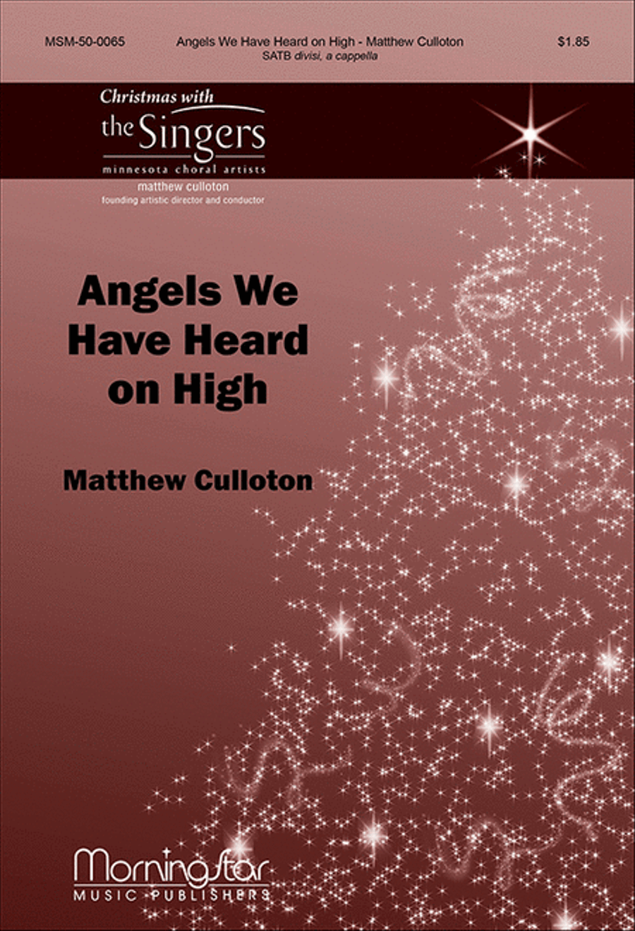 Angels We Have Heard on High Divisi scores gallery preview page 1