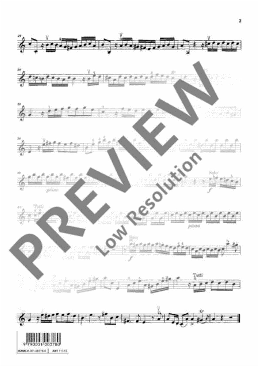 Concerto Violin scores gallery preview page 19