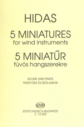 5 Miniaturen für Blasinstrumente (zwei Klarinett