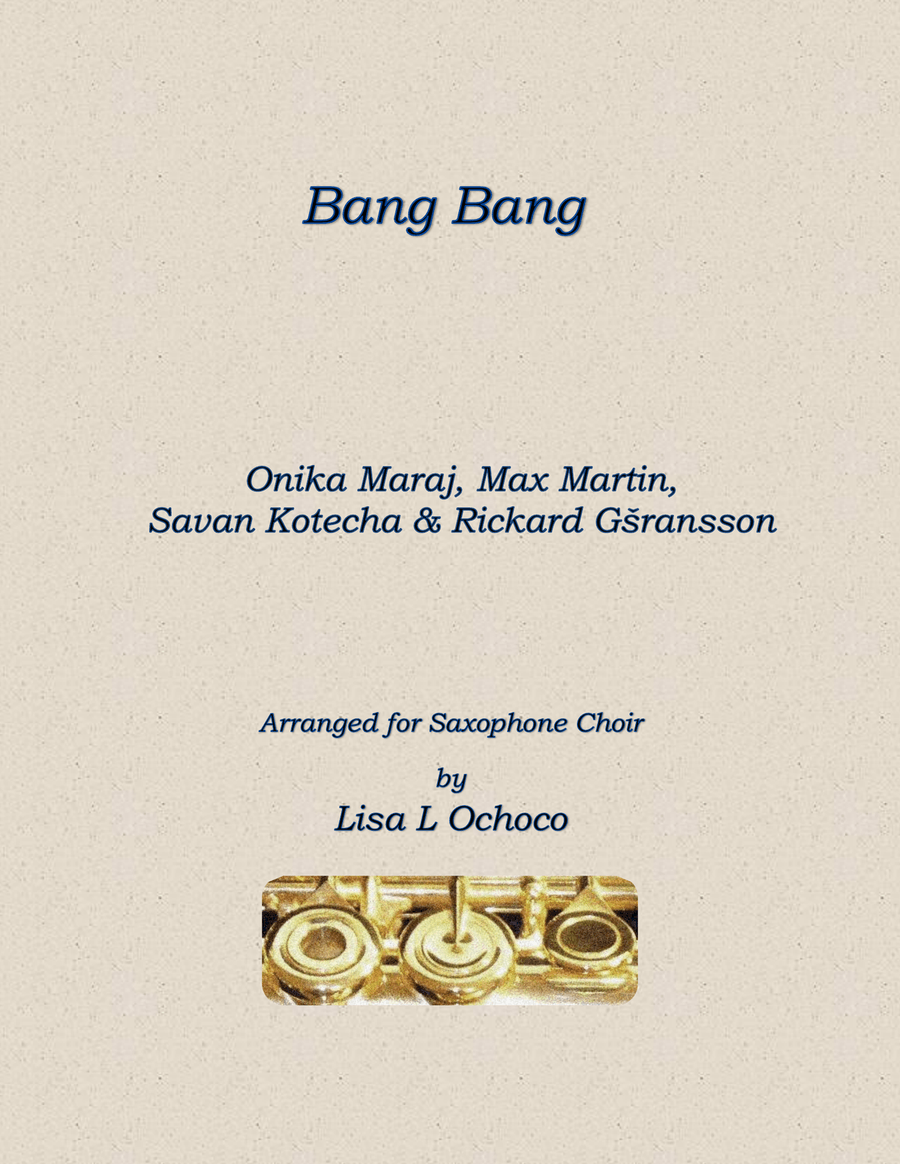 Bang Bang Woodwind Ensemble scores gallery preview page 1