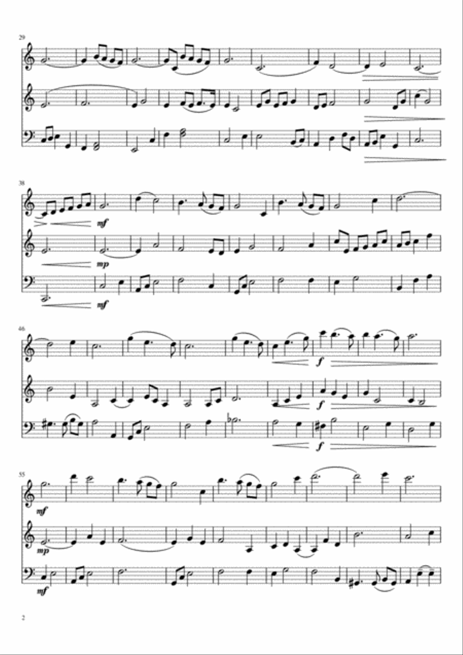 Moon River Moon River String Trio scores gallery preview page 2