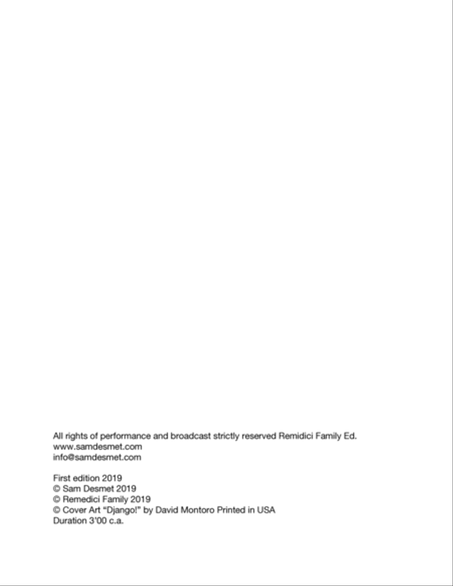 Django Djingle for Guitar Ensemble Guitar Ensemble scores gallery preview page 2