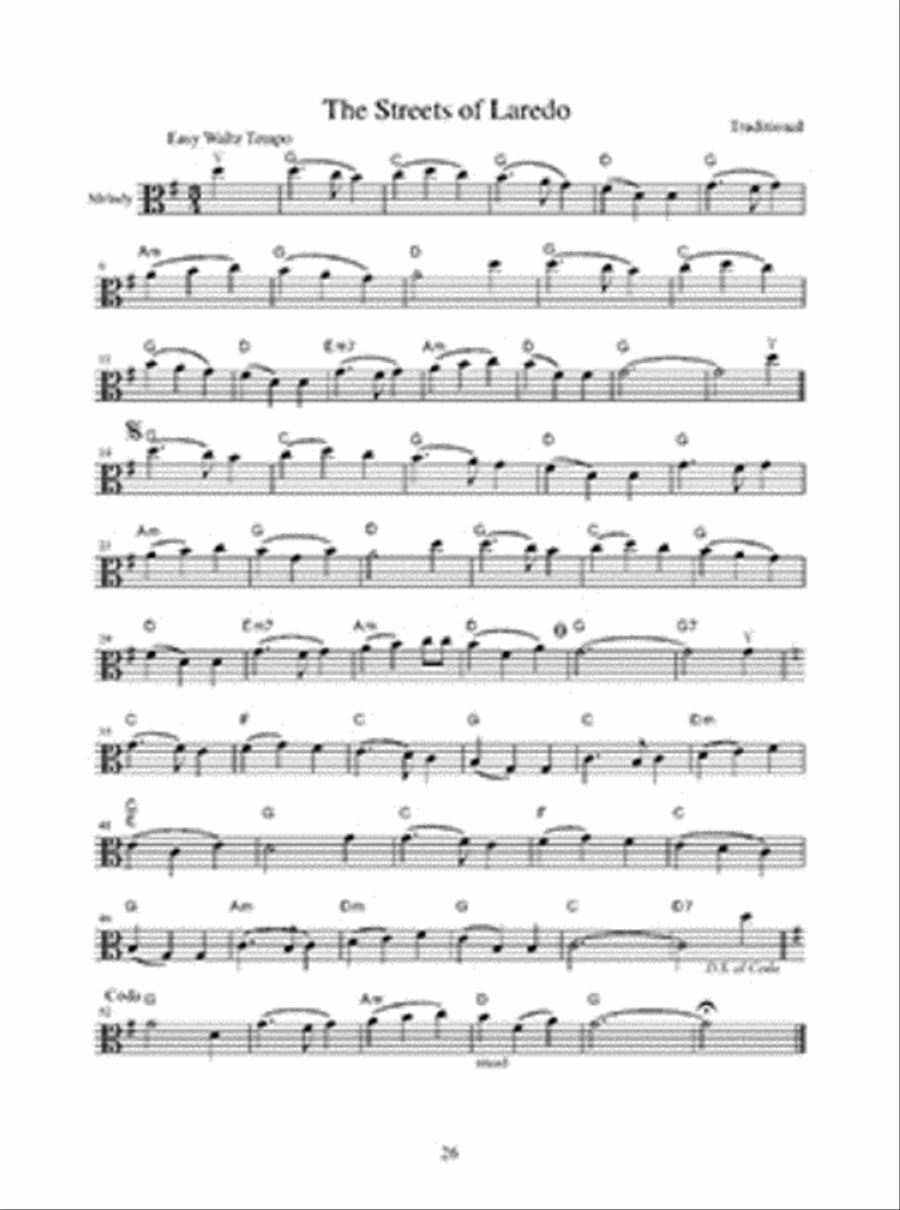 Fiddling Classics for Solo and Ensemble, Viola/Violin 3 and Ensemble Score Viola scores gallery preview page 2