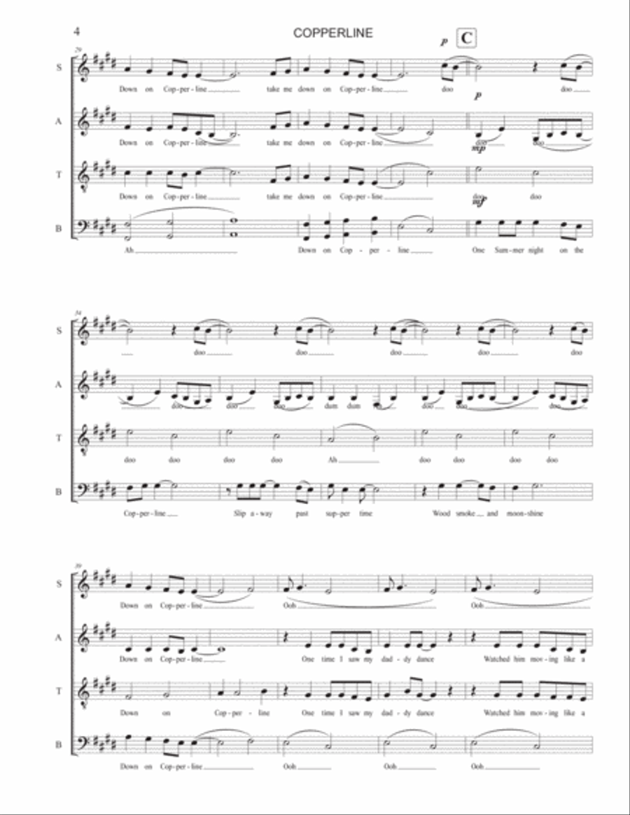 Copperline 4-Part scores gallery preview page 4