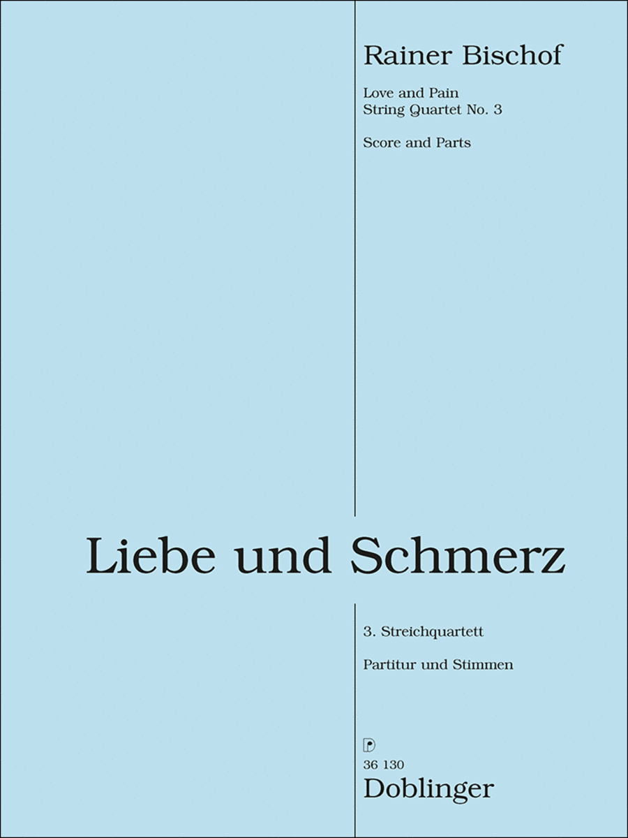 Liebe und Schmerz String Quartet scores gallery preview page 1