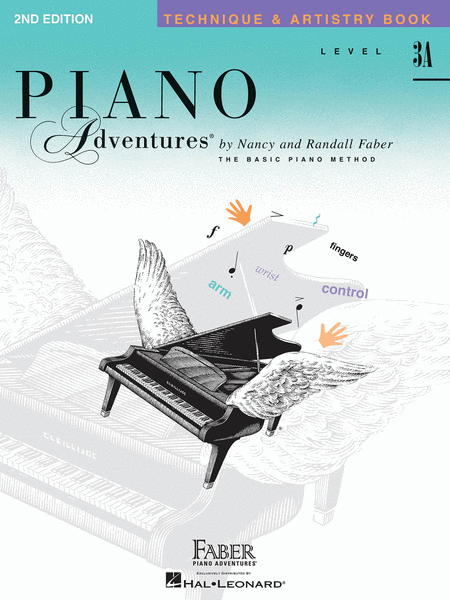 Piano Adventures Technique  Artistry Book, Level 3A