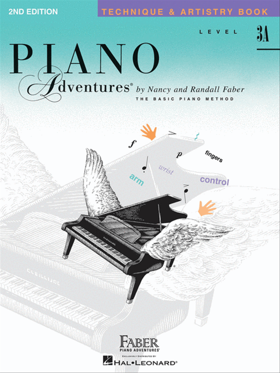 Piano Adventures Level 3A - Technique & Artistry Book (2nd Edition)
