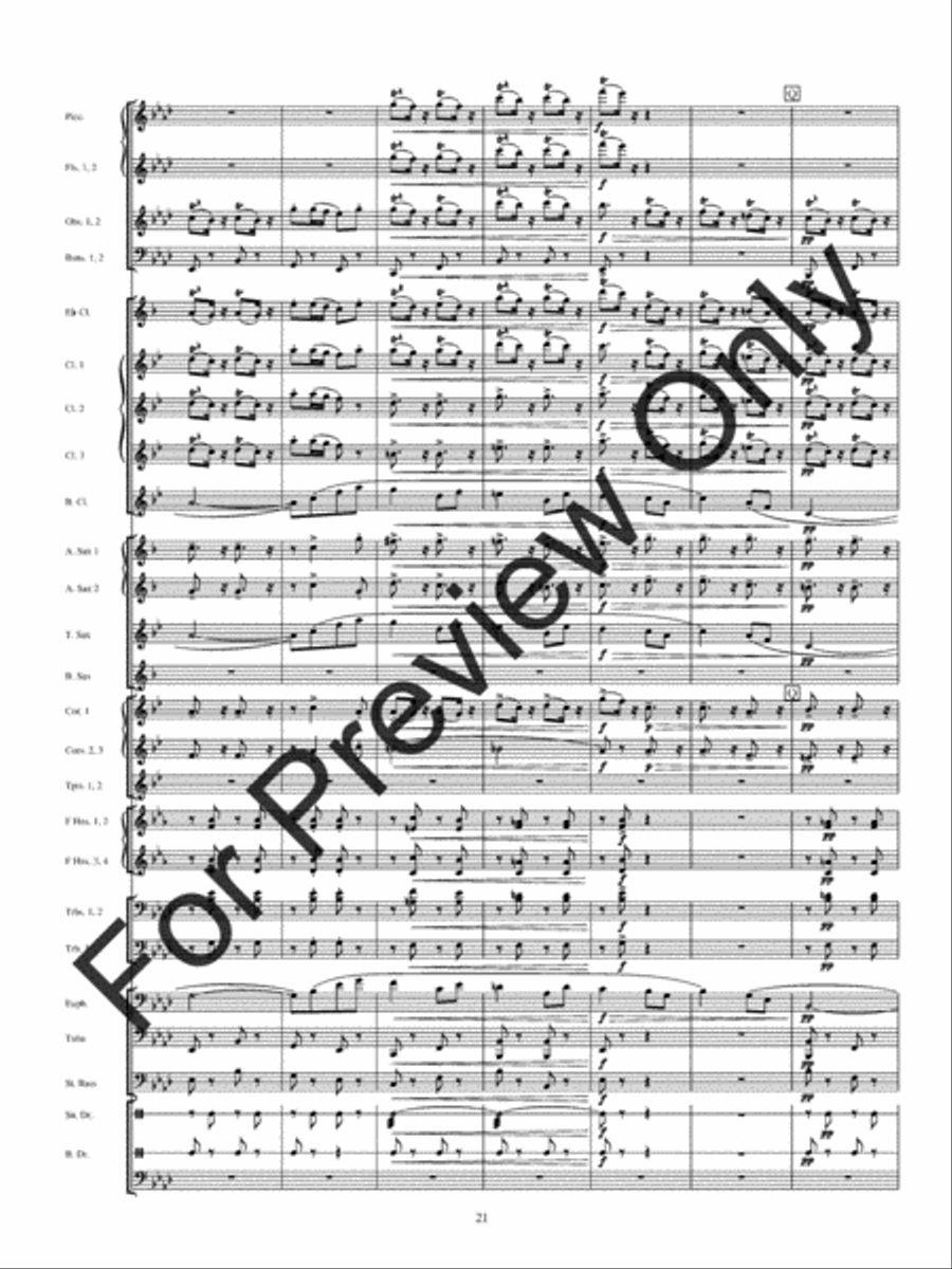 Inglesina The Little English Girl Concert Band scores gallery preview page 24