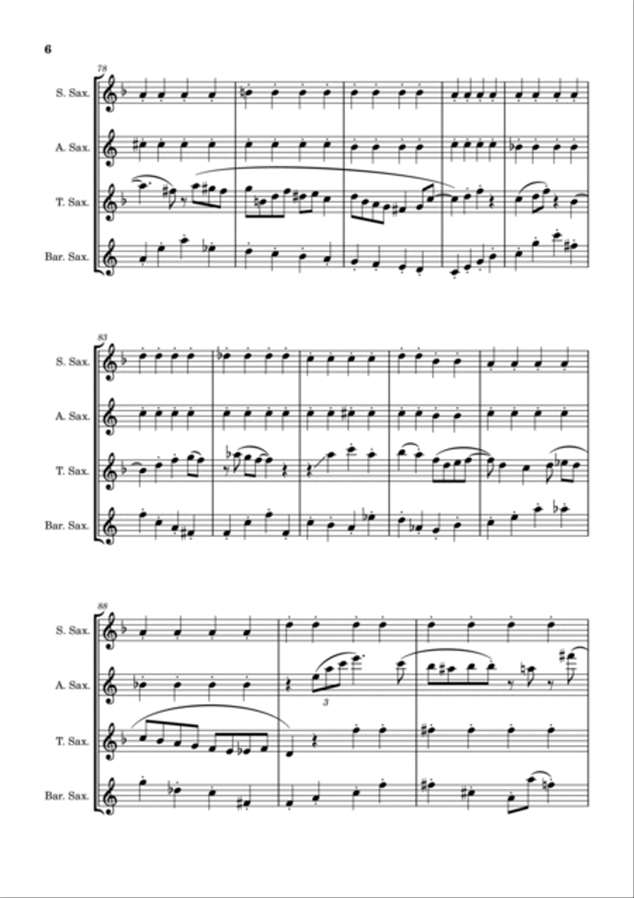 Monsters inc 2025 saxophone sheet music