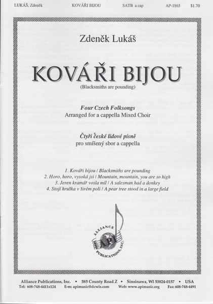 Kovari Bijou/Horo (4 Czech Folksongs)