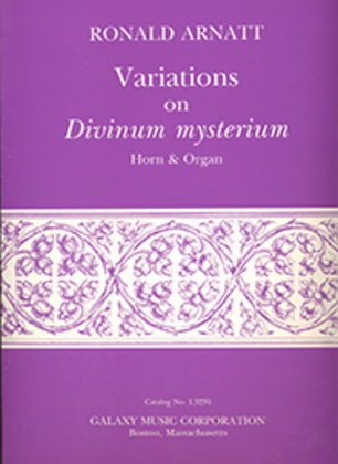 Variations on Divinum mysterium