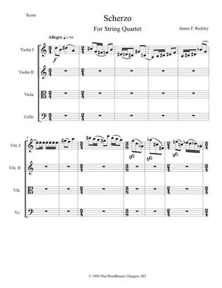 Scherzo for String Quartet