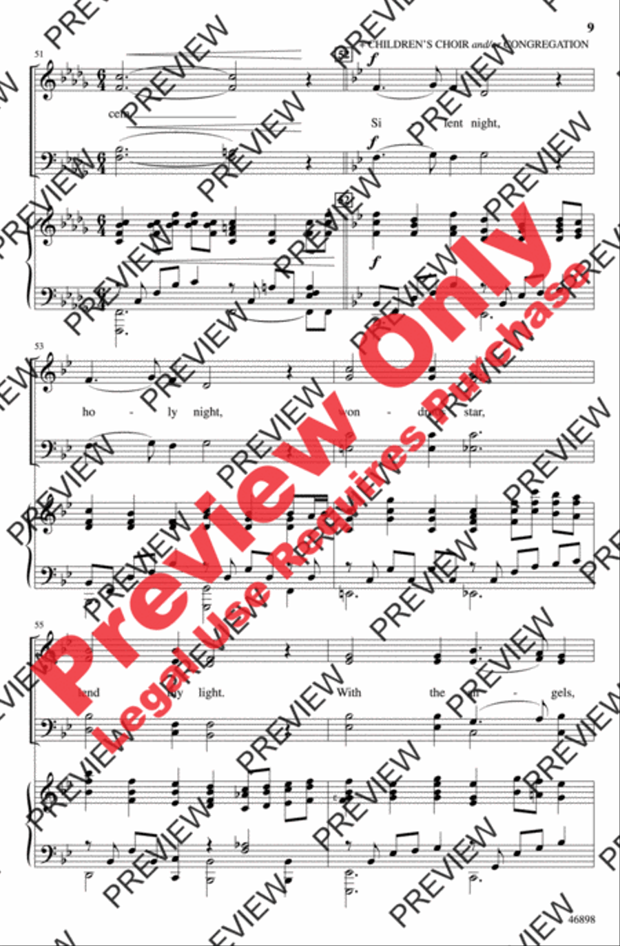 Child of Peace Child of Peace 4-Part scores gallery preview page 9