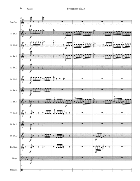Mvt. IIa. - Moderato (Scherzo) from Symphony No. 3