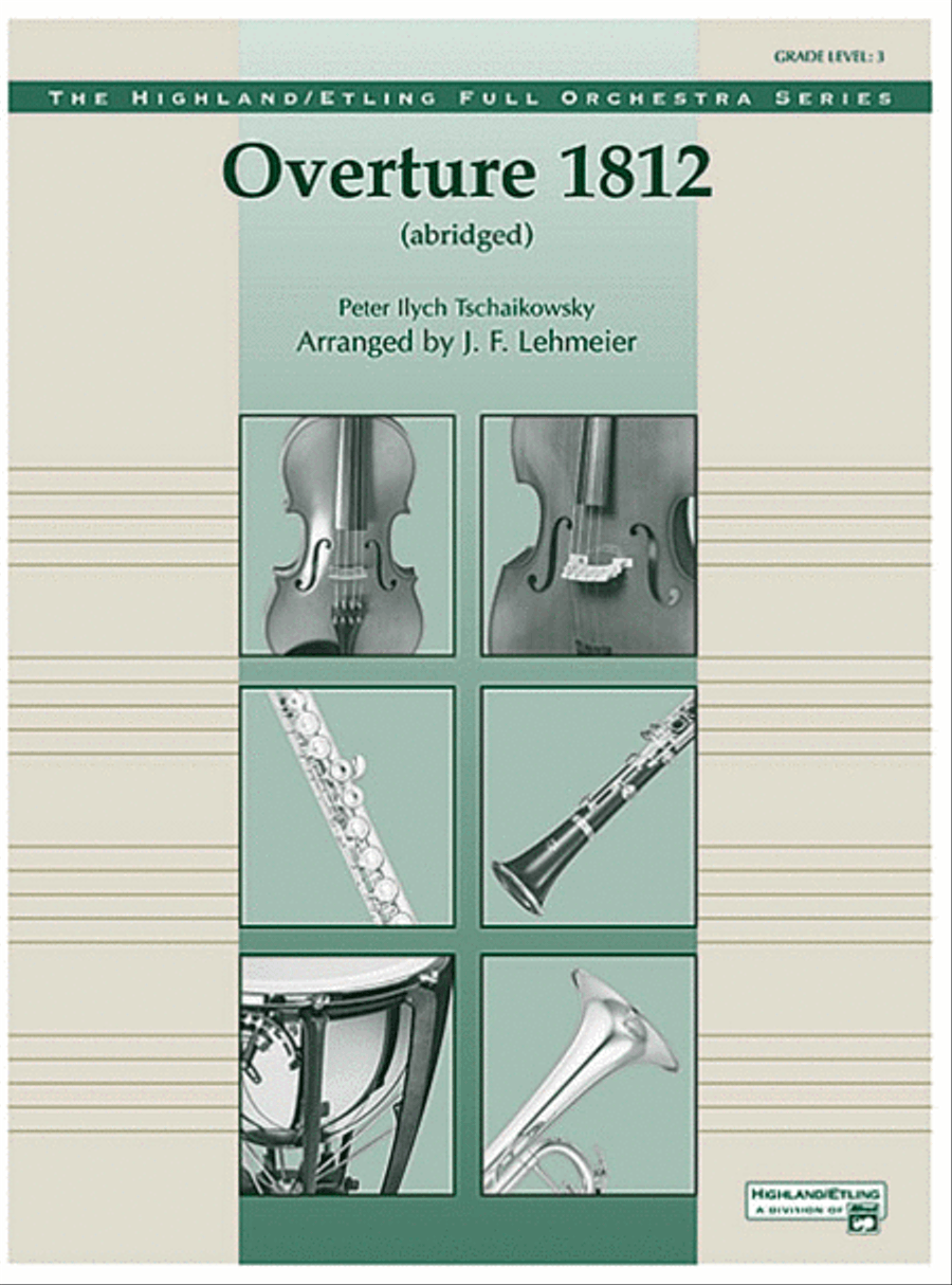 Overture 1812 Overture 1812 Full Orchestra scores gallery preview page 1