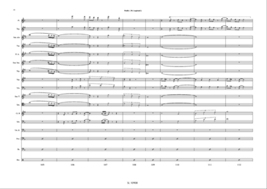 Trafic Jazz Ensemble scores gallery preview page 15