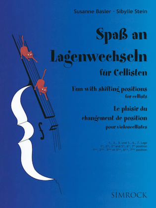 Book cover for Fun with Shifting Positions for Cellists - Volume 2
