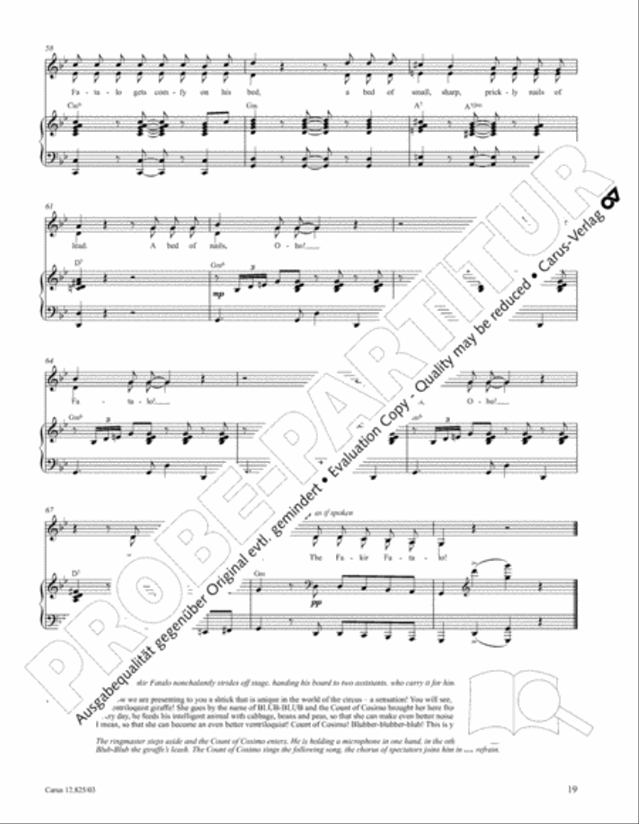 Circus Allegro Circus Allegro Choir scores gallery preview page 20