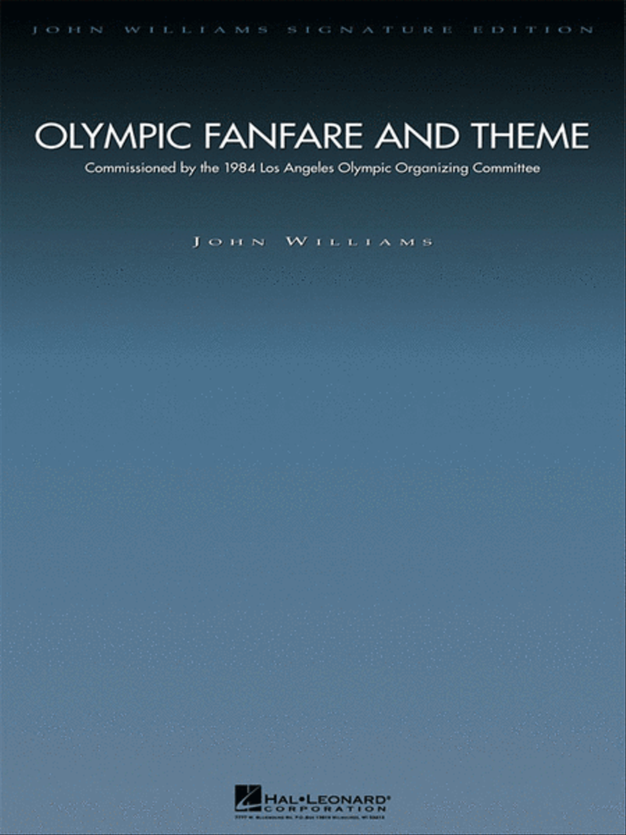 Olympic Fanfare and Theme - Deluxe Score Full Orchestra scores gallery preview page 1