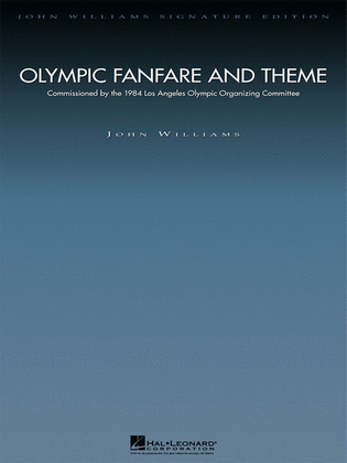 Book cover for Olympic Fanfare and Theme - Deluxe Score