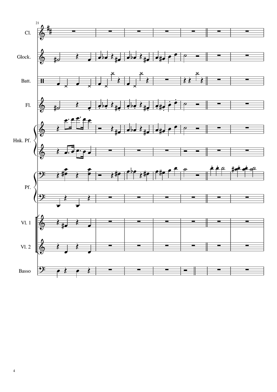 Alabama Song Alabama Song Large Ensemble scores gallery preview page 4