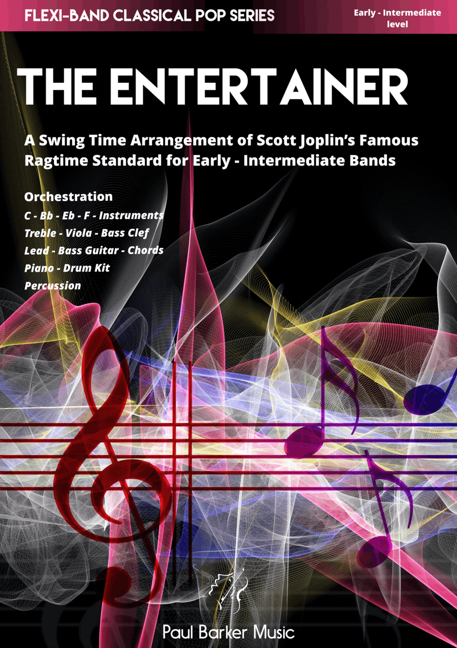 The Entertainer (Flexible Instrumentation) Concert Band scores gallery preview page 1