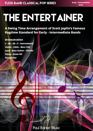 Book cover for The Entertainer (Flexible Instrumentation)