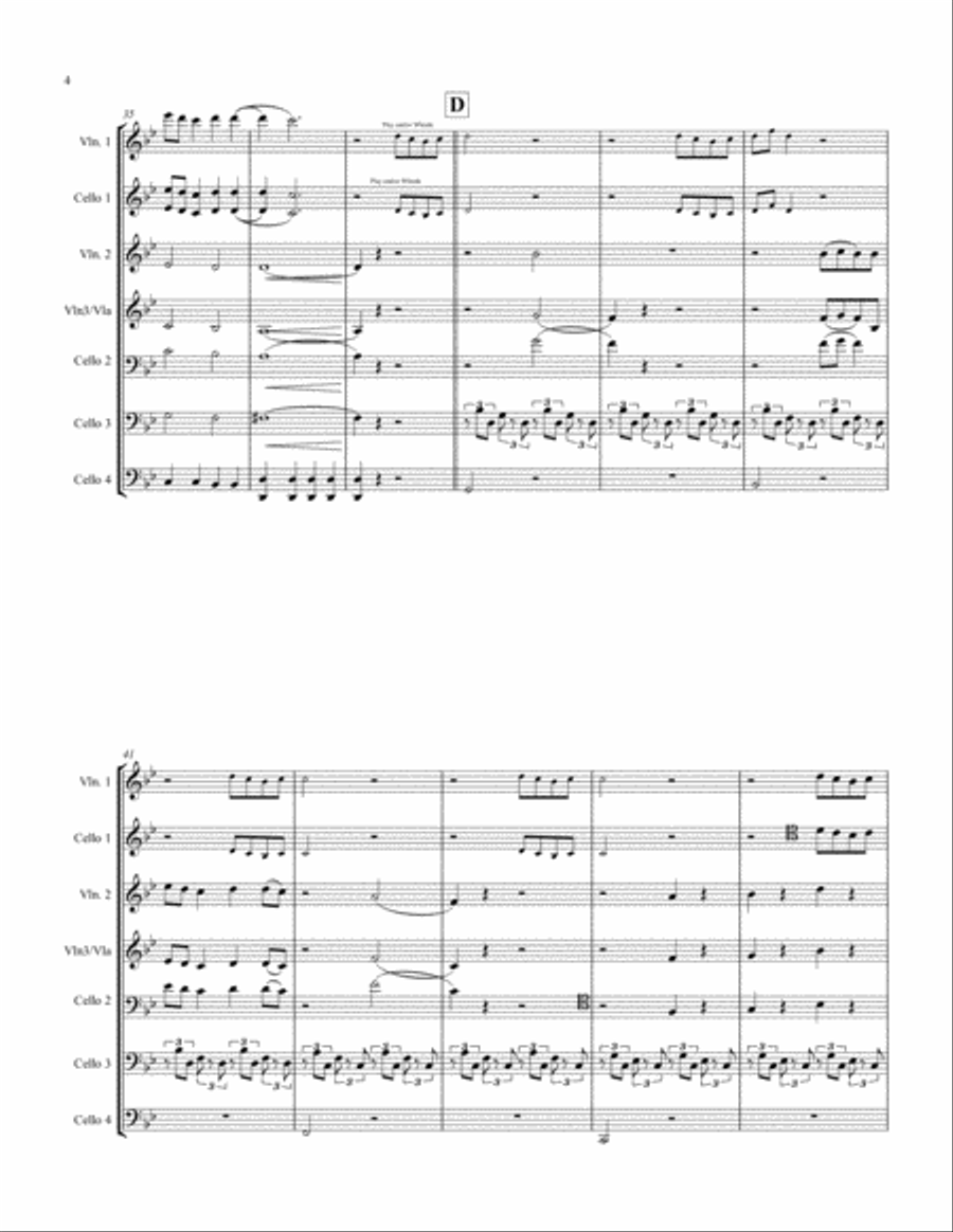 Trampoline Small Ensemble scores gallery preview page 4
